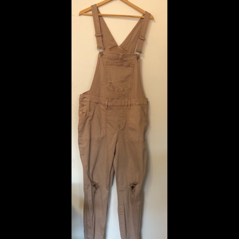 Muave Charlotte Russe PLUS Refuge overalls.